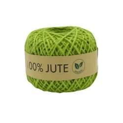 Jute Cord; 100% Jute; Green